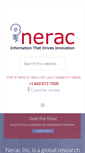 Mobile Screenshot of nerac.com